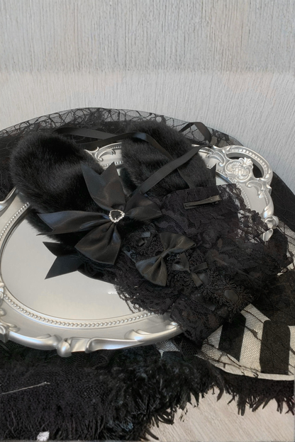 Bunny Ears Lace Headband