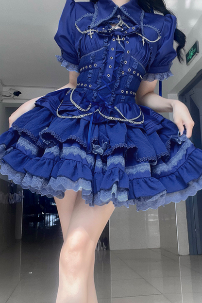 コントラクトクロスJSKゴシックエレガントロリータドレス