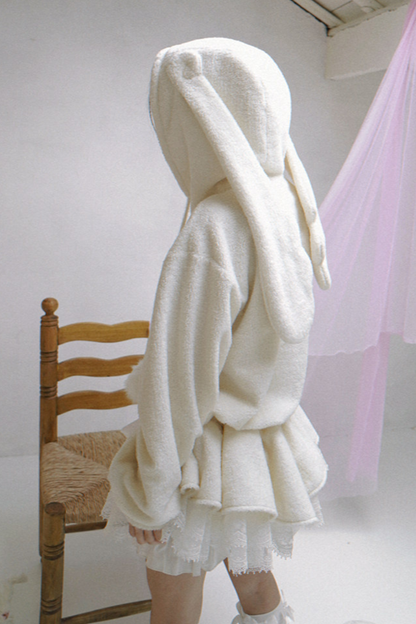 Plush Lace Angel Dress