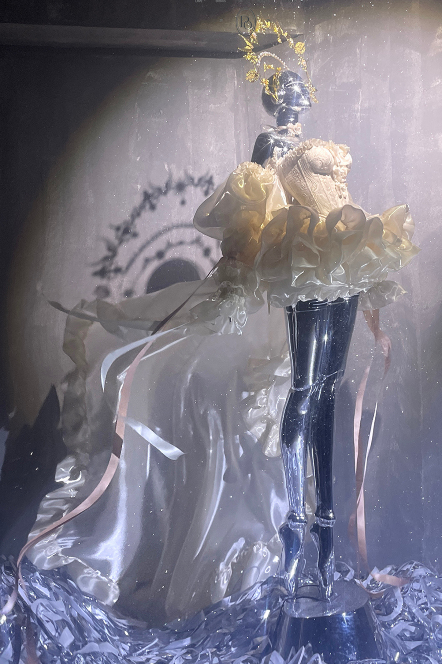 パーフェクトチューブトップ+フリルスカート+リボンテール+パニエ