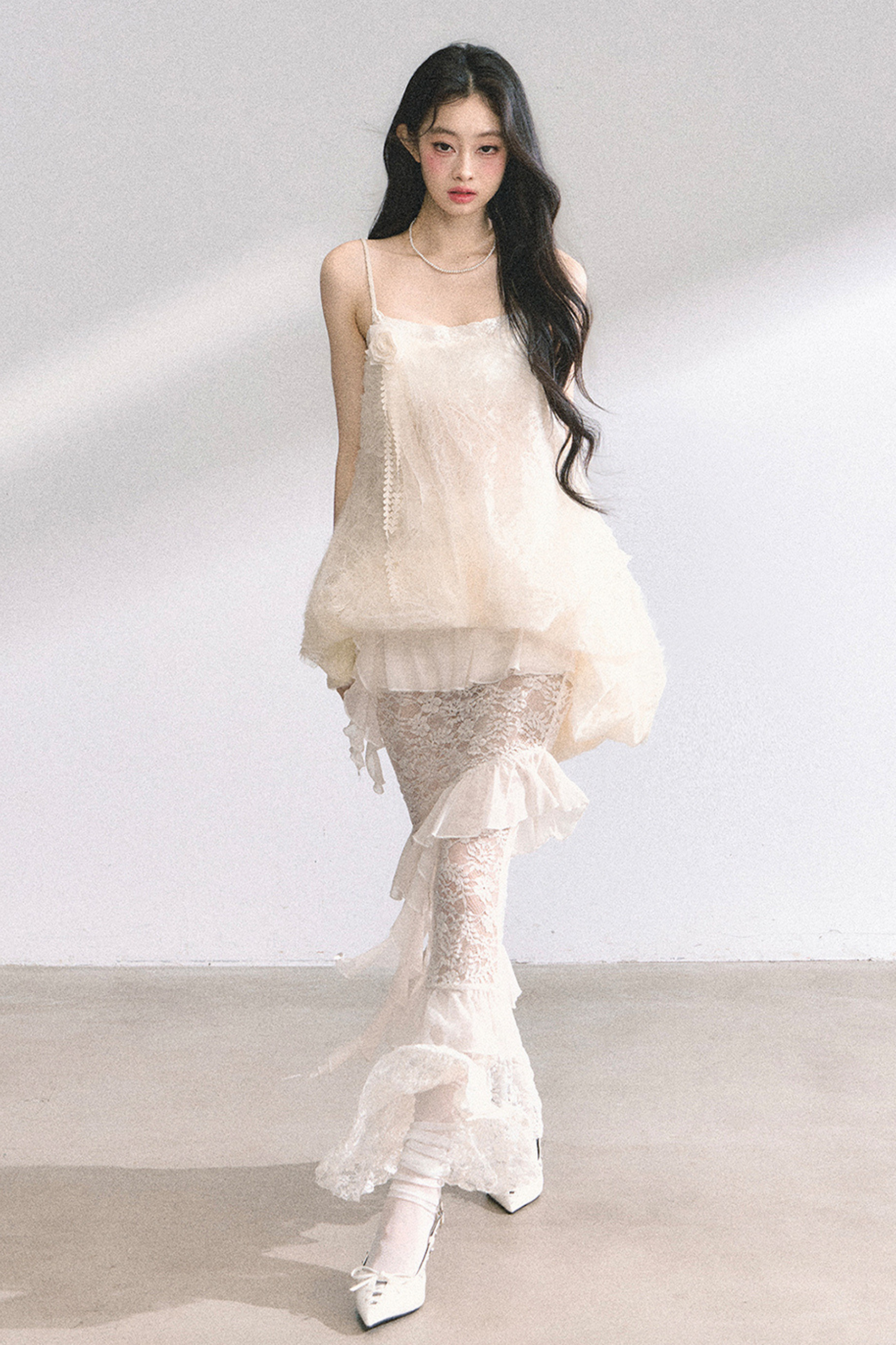 ロイヤルシスターレーストップス+マーメイドスカート