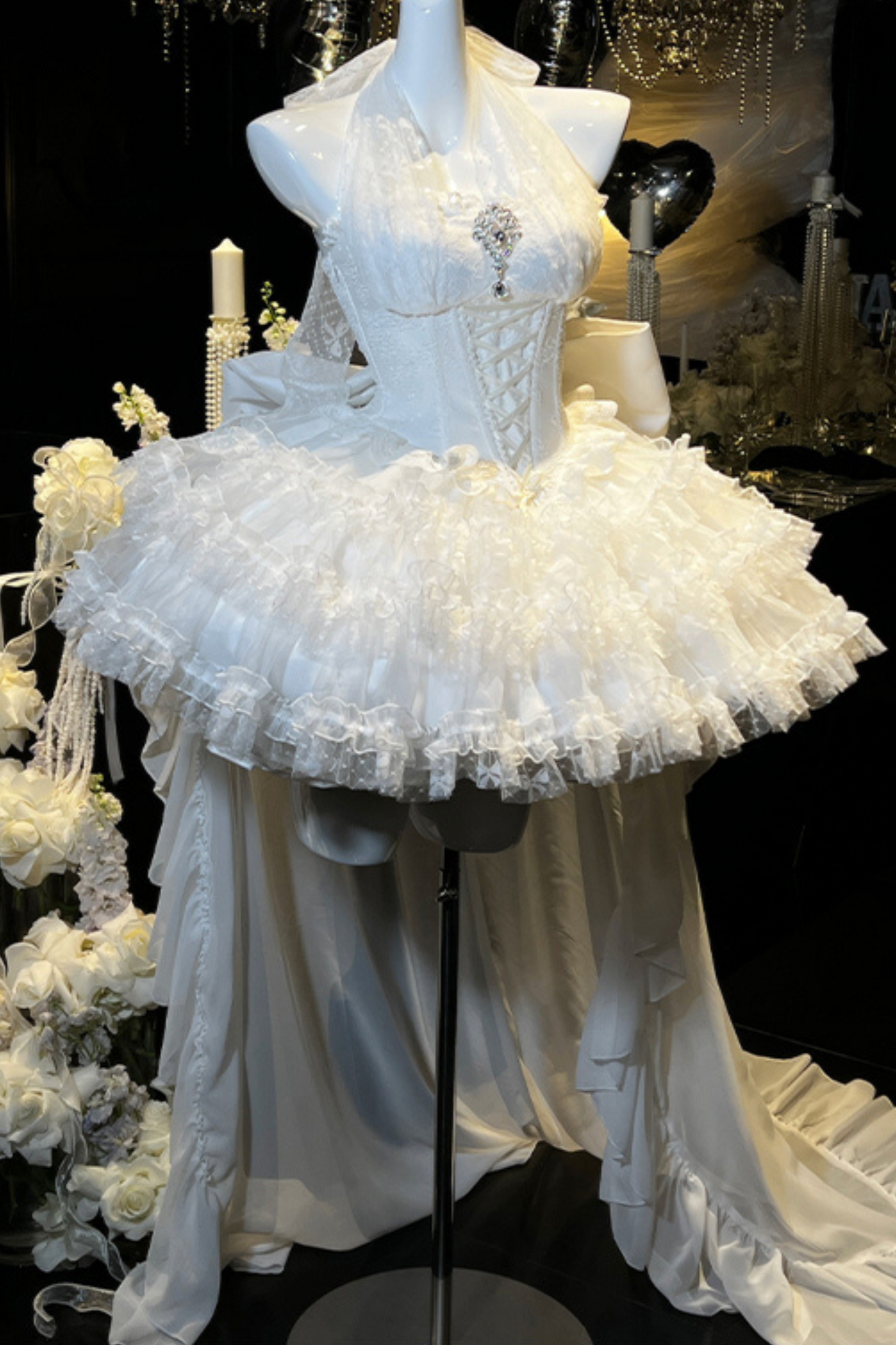 White Moonlight Mini Dress