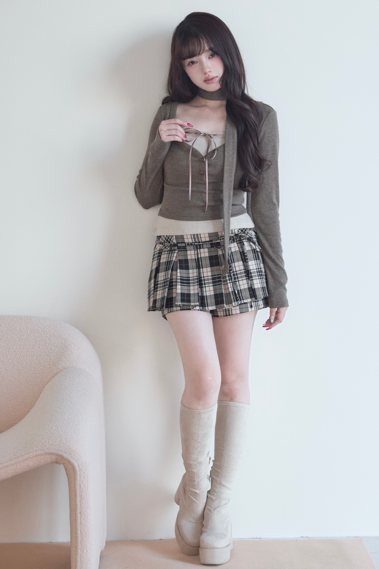 リトルリボントップス+キャミソール