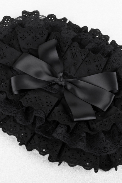 ゴシックレースフリルボンネット