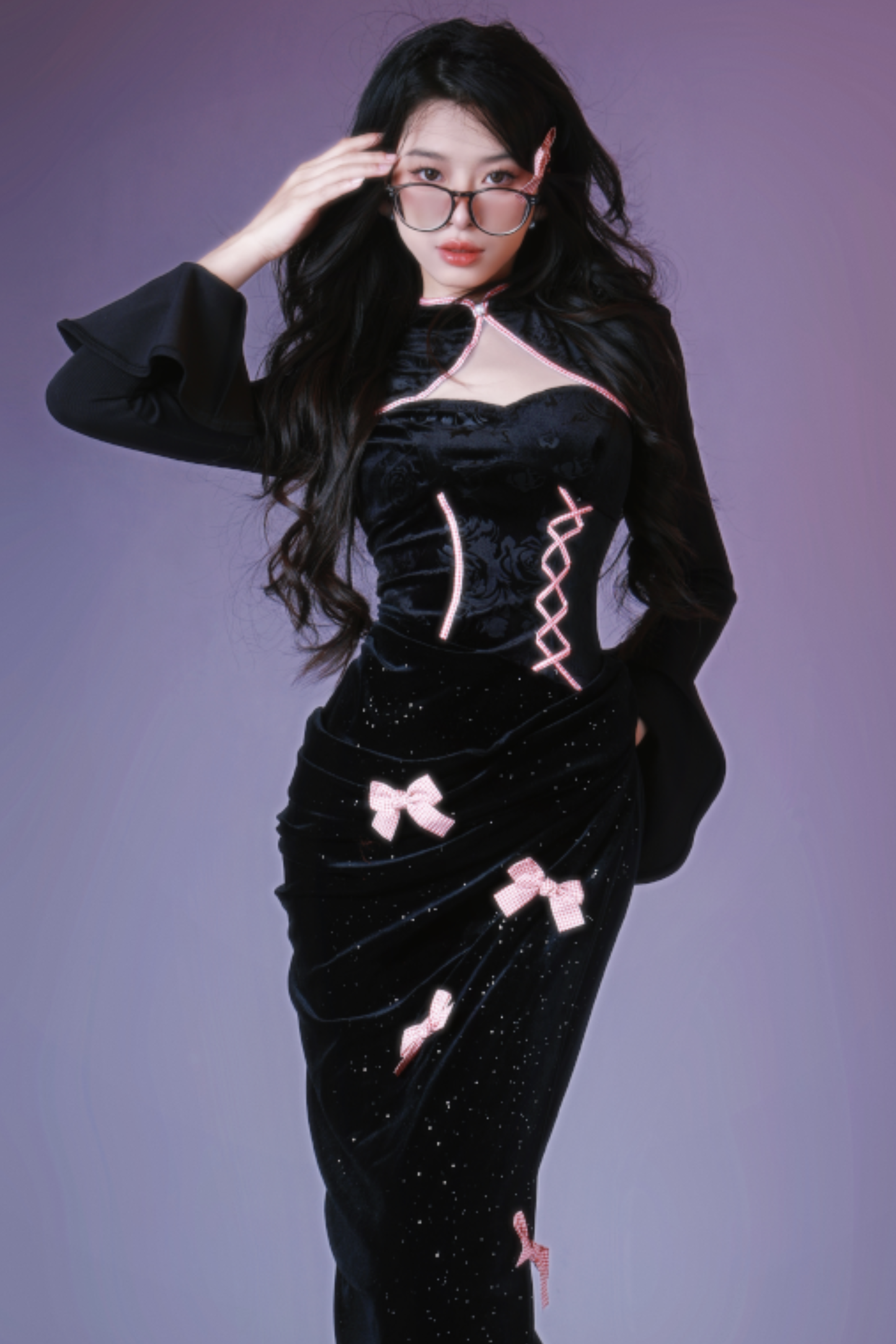 Dark Sugar Ribbon Dress