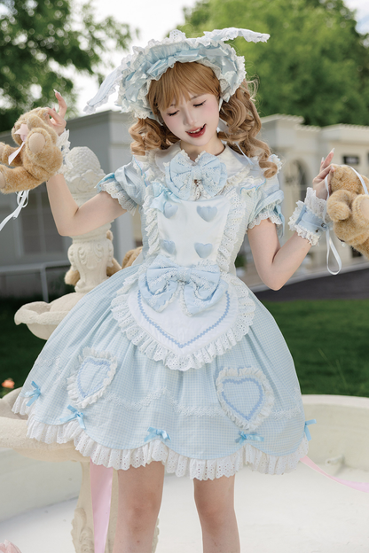 キュートシュガーメイドロリータドレス