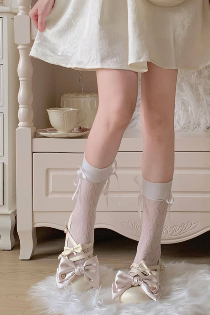 Satin Candy Lolita Shoes