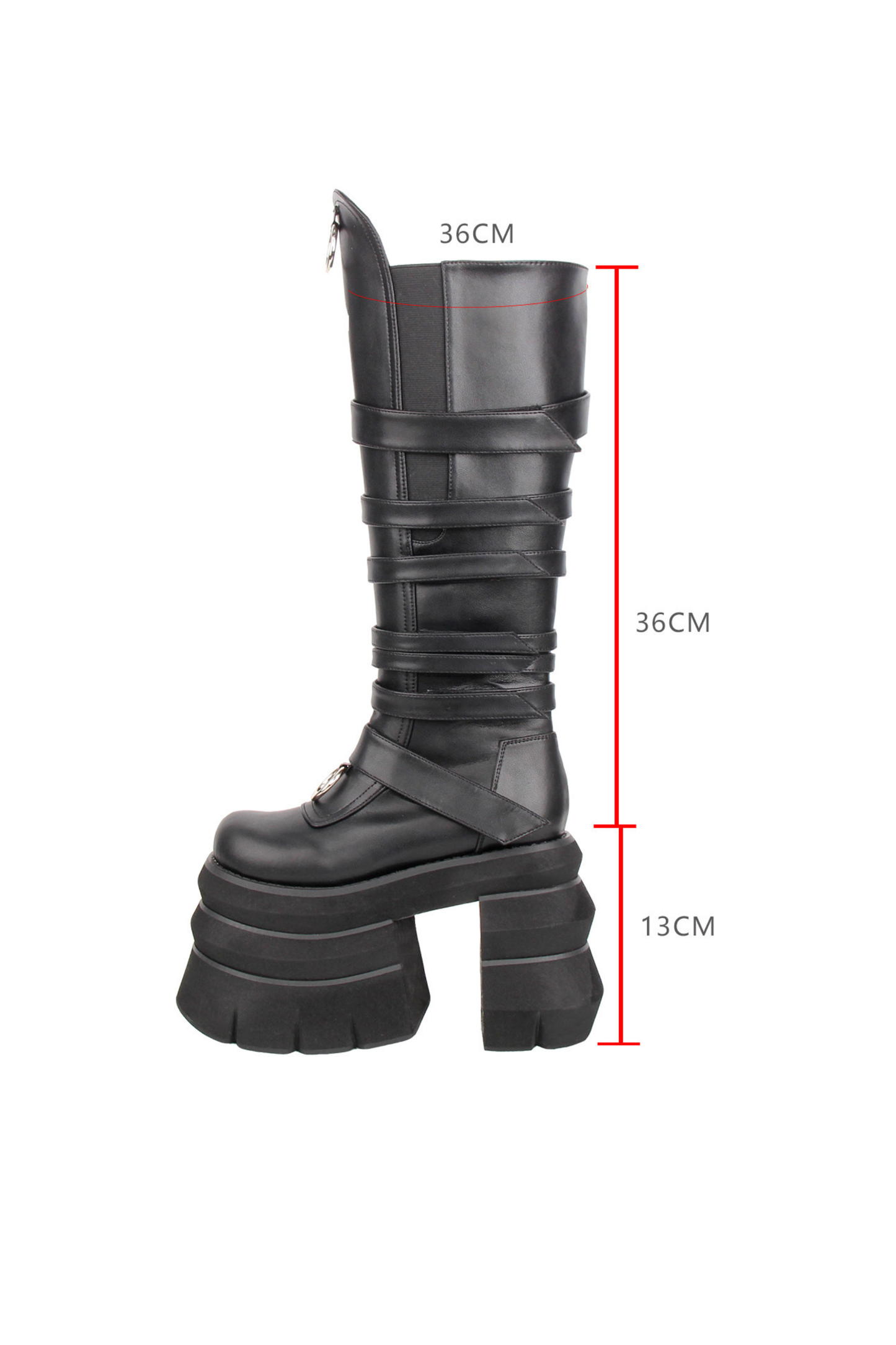 Punk Platform Long Boots