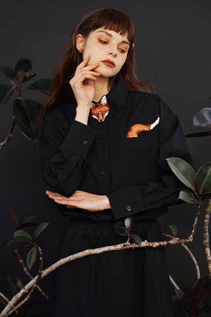 アニマルテールジェンダーレスアートシャツ