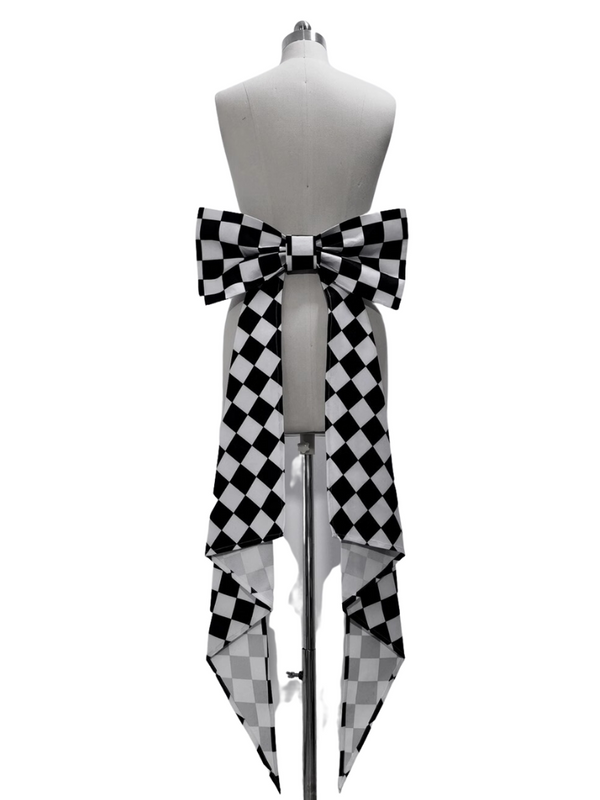 Rabbit Theatre Block Check Lolita Shirt Pants Waistband All Setup [Reserved Item].