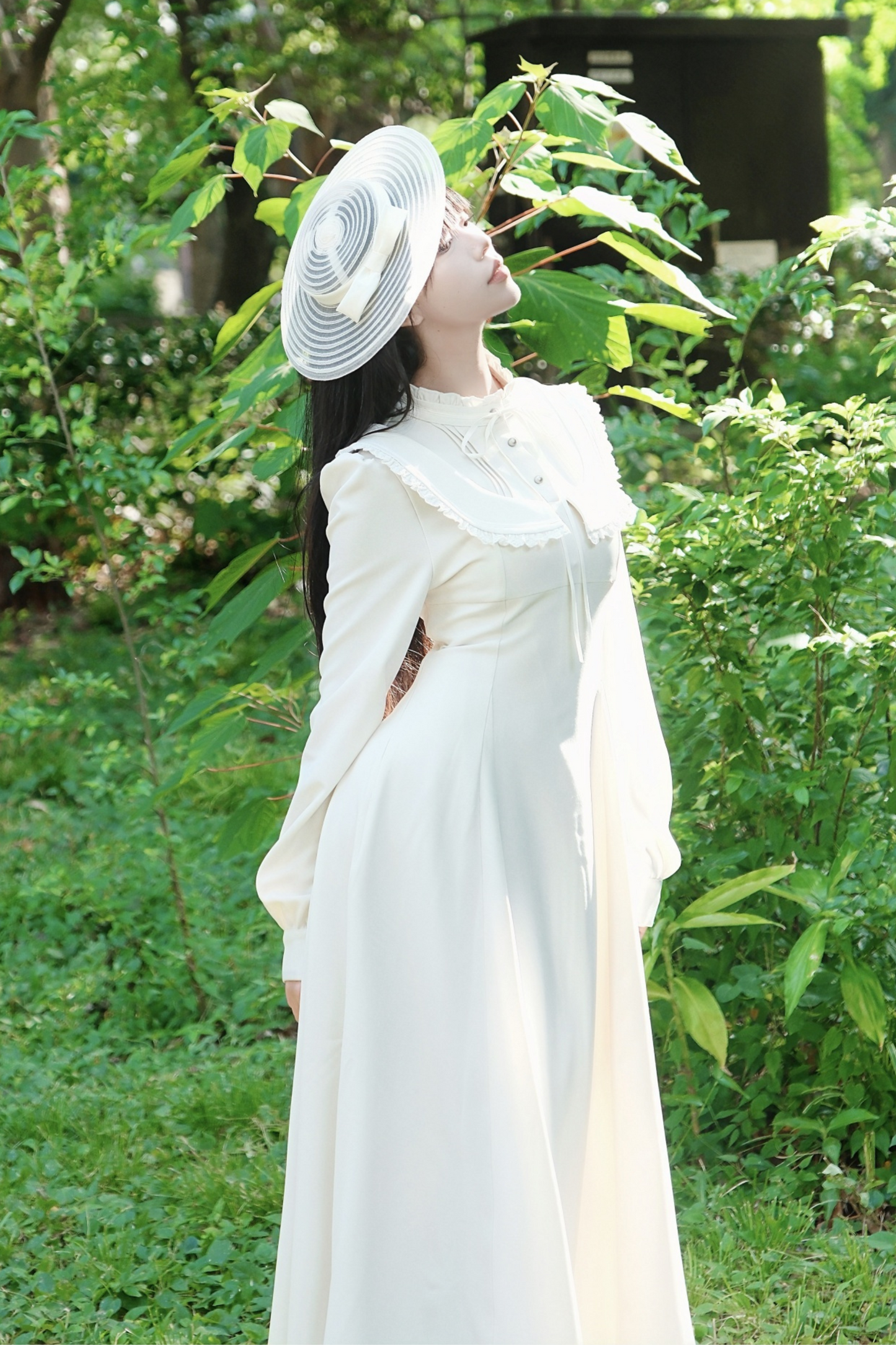 マグルフランスヴィンテージ レースドレス