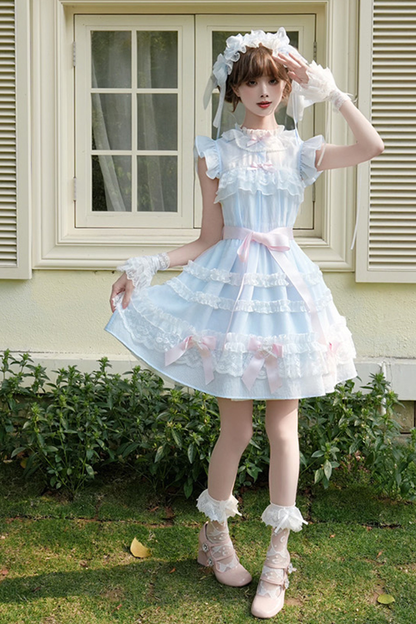 リボンボープリンセスロリータドレス