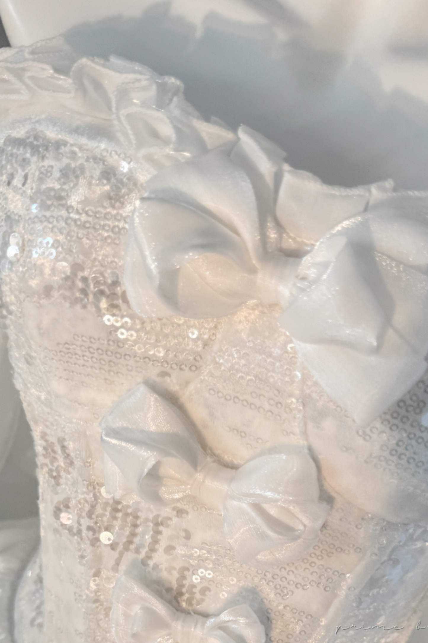 パーフェクトチューブトップ+フリルスカートパンツ+リボンテール