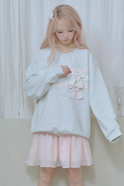 リボンプルオーバースウェット