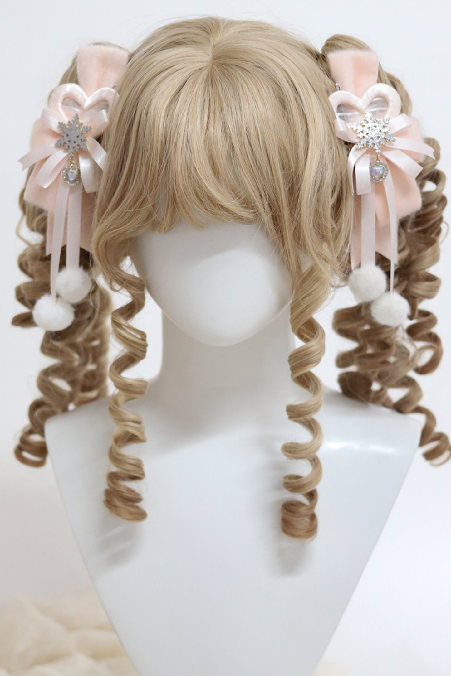 Snowflake Ribbon Lolita Hair Accessory
