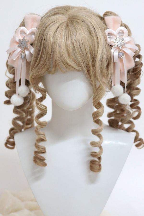 Snowflake Ribbon Lolita Hair Accessory