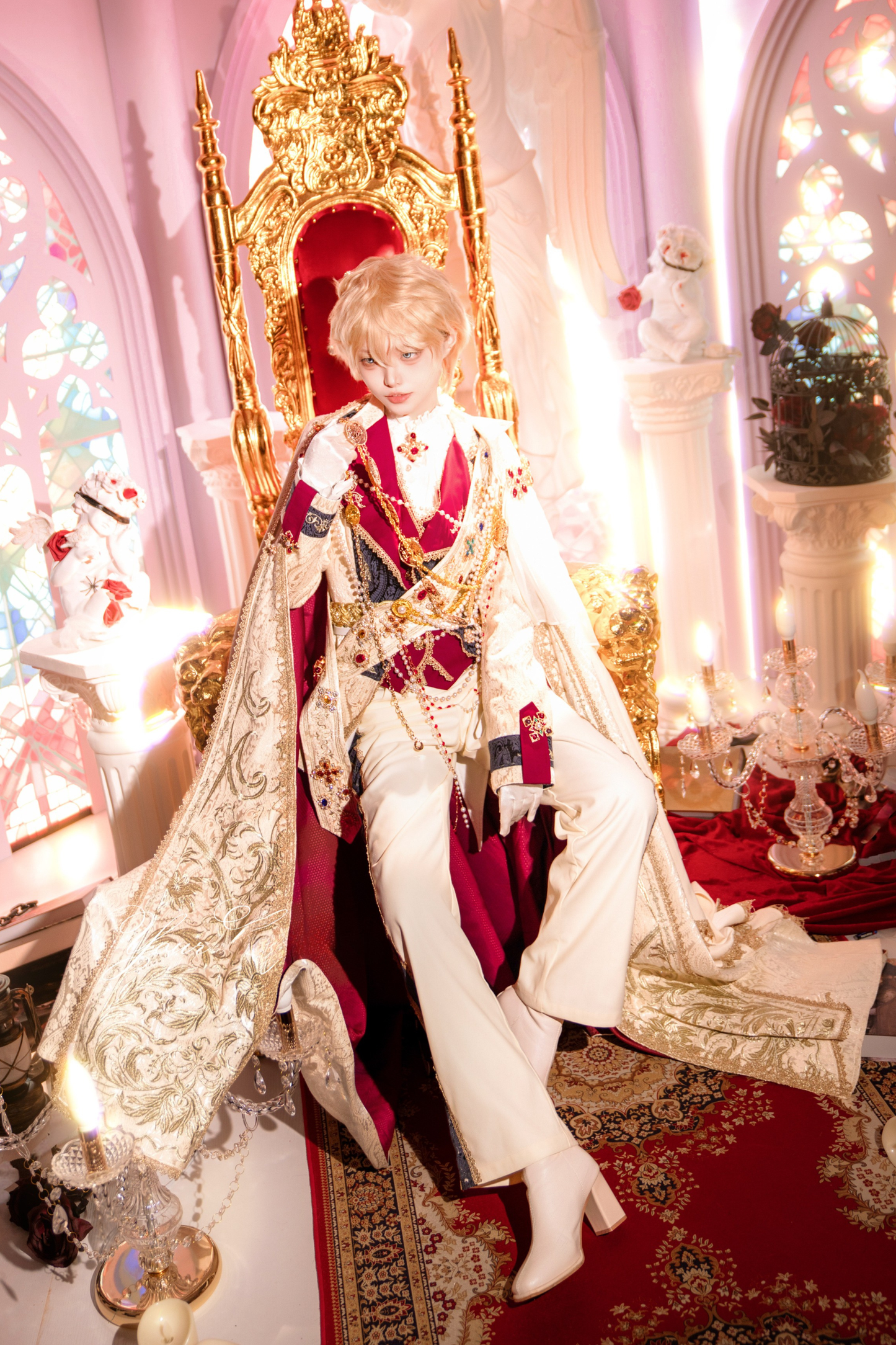 【11月26日予約締切】ジェムストーンレトロゴージャスプリンスコーデコンプリートセット＋セットアップ＋サッシュ