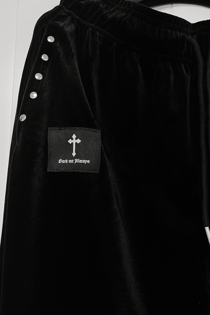 ダークベルベットパンクルーズパンツ