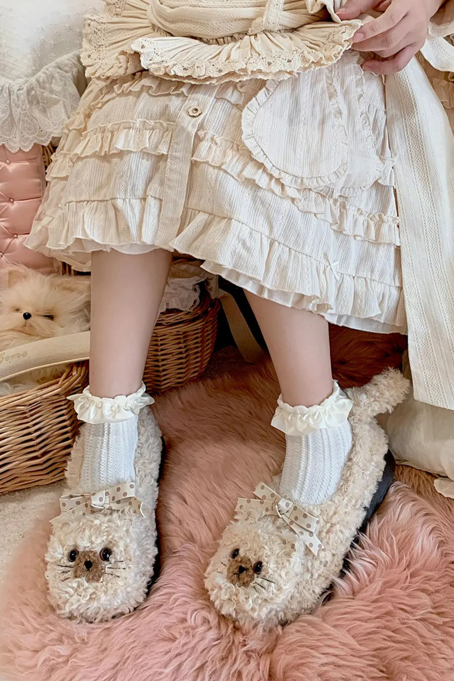 Lolita Fleece-Lined Winter Shoes