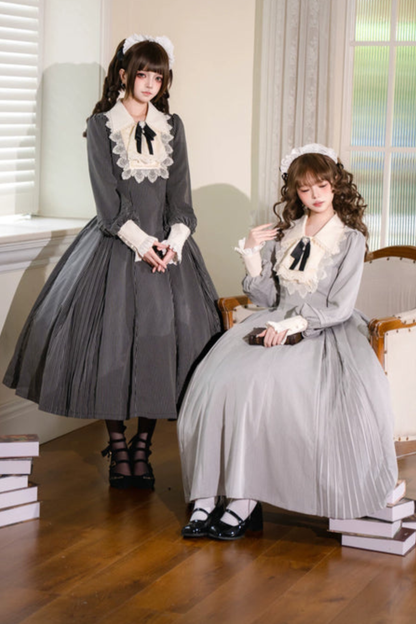 레트로 로리타 원피스 + 앞치마