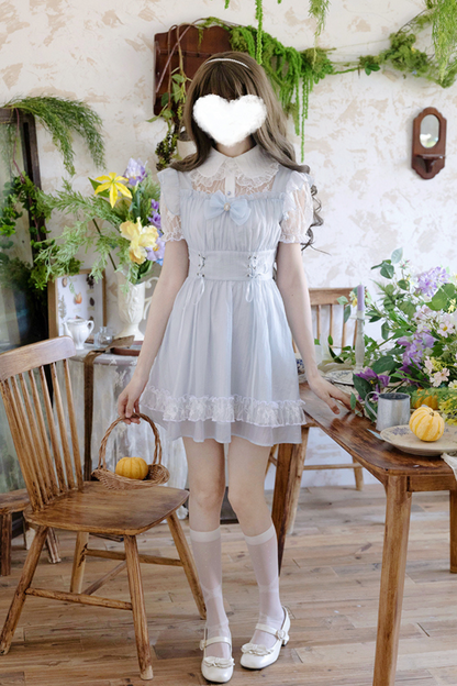 Ice Blue Girly Dress