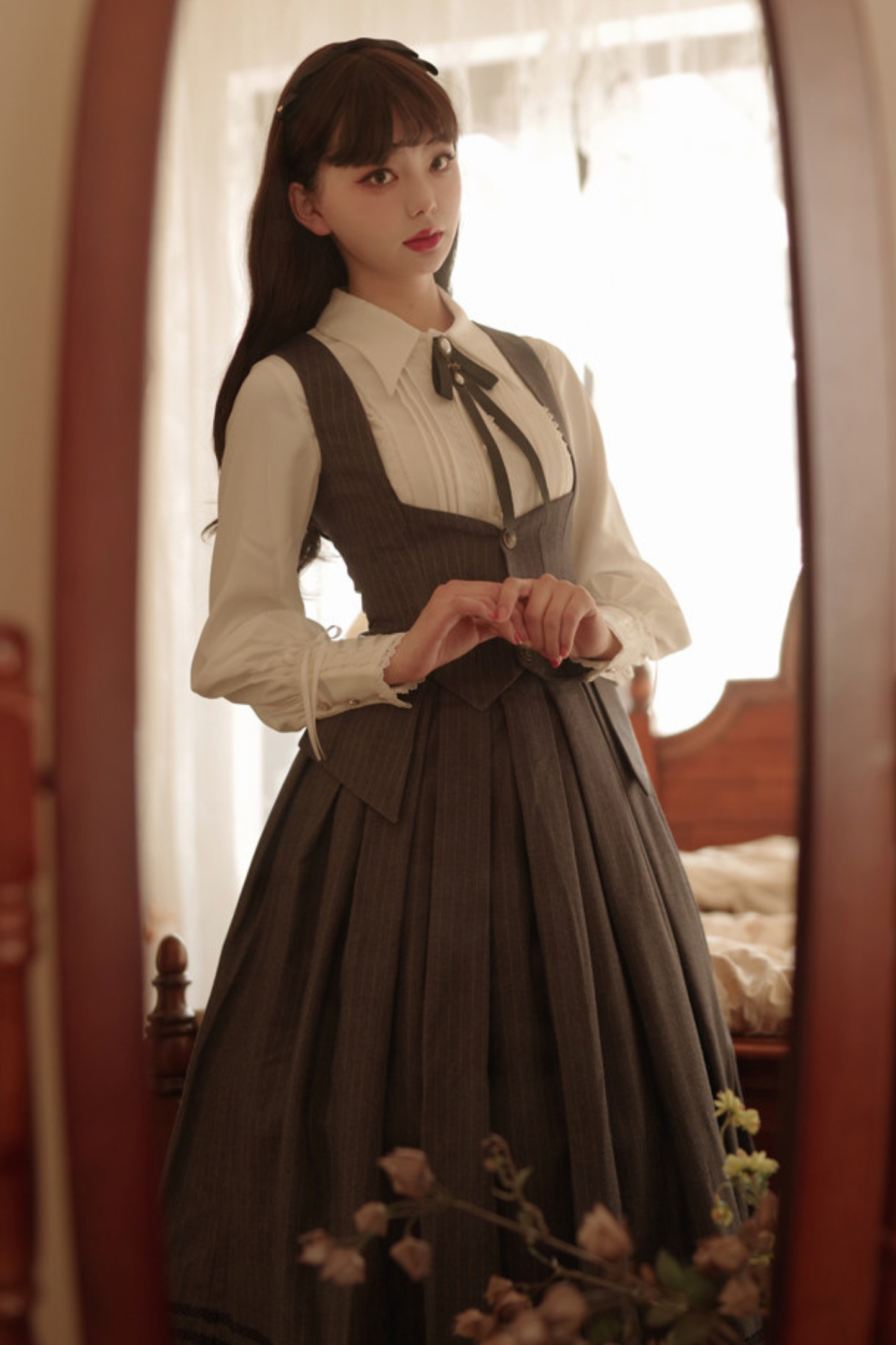 レトロクールテイルロリータシャツ