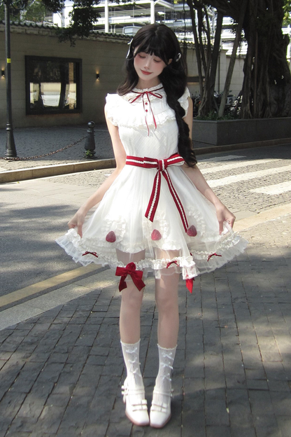 Strawberry Mousse Cake Lolita Dress