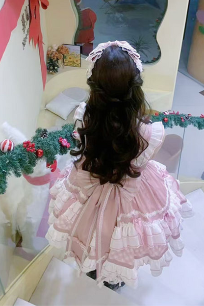 Lovely Heart Suspender Cake Dress + Headdress + Tail