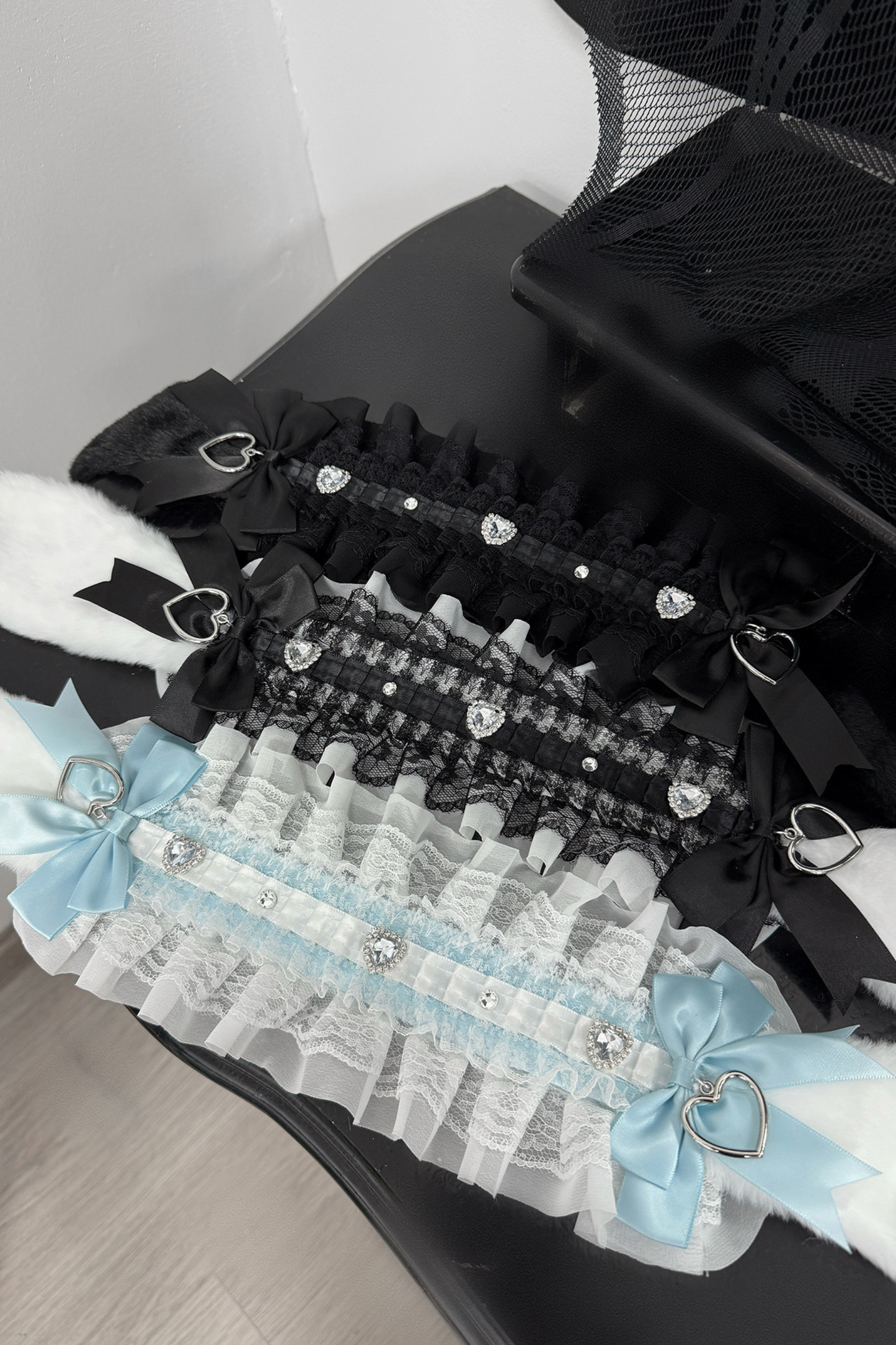 Lace Bunny Frilled Hair Dress