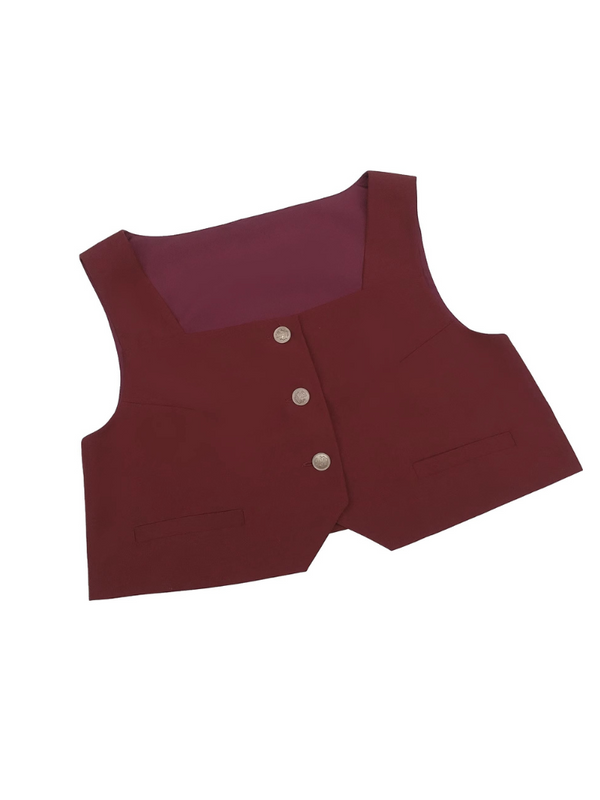 Christine Elegant Cape + Vest + Shirt + Long Skirt [Reserved Item].