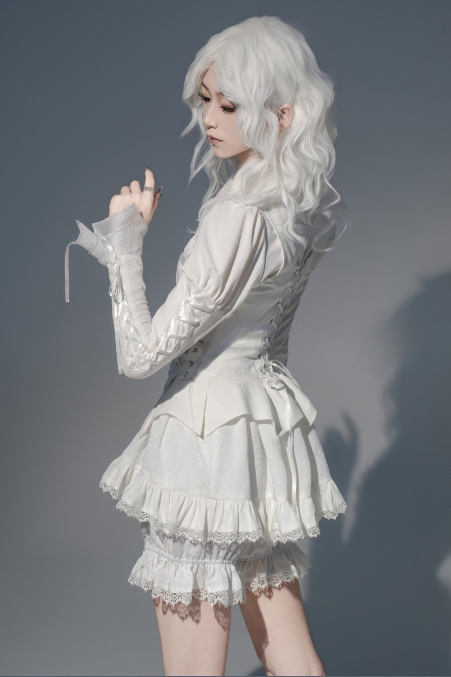 [Deadline for reservations: November 19] Camilla Spider Web Bat Gothic Dark Series Dress Full Set + Setup Full Set