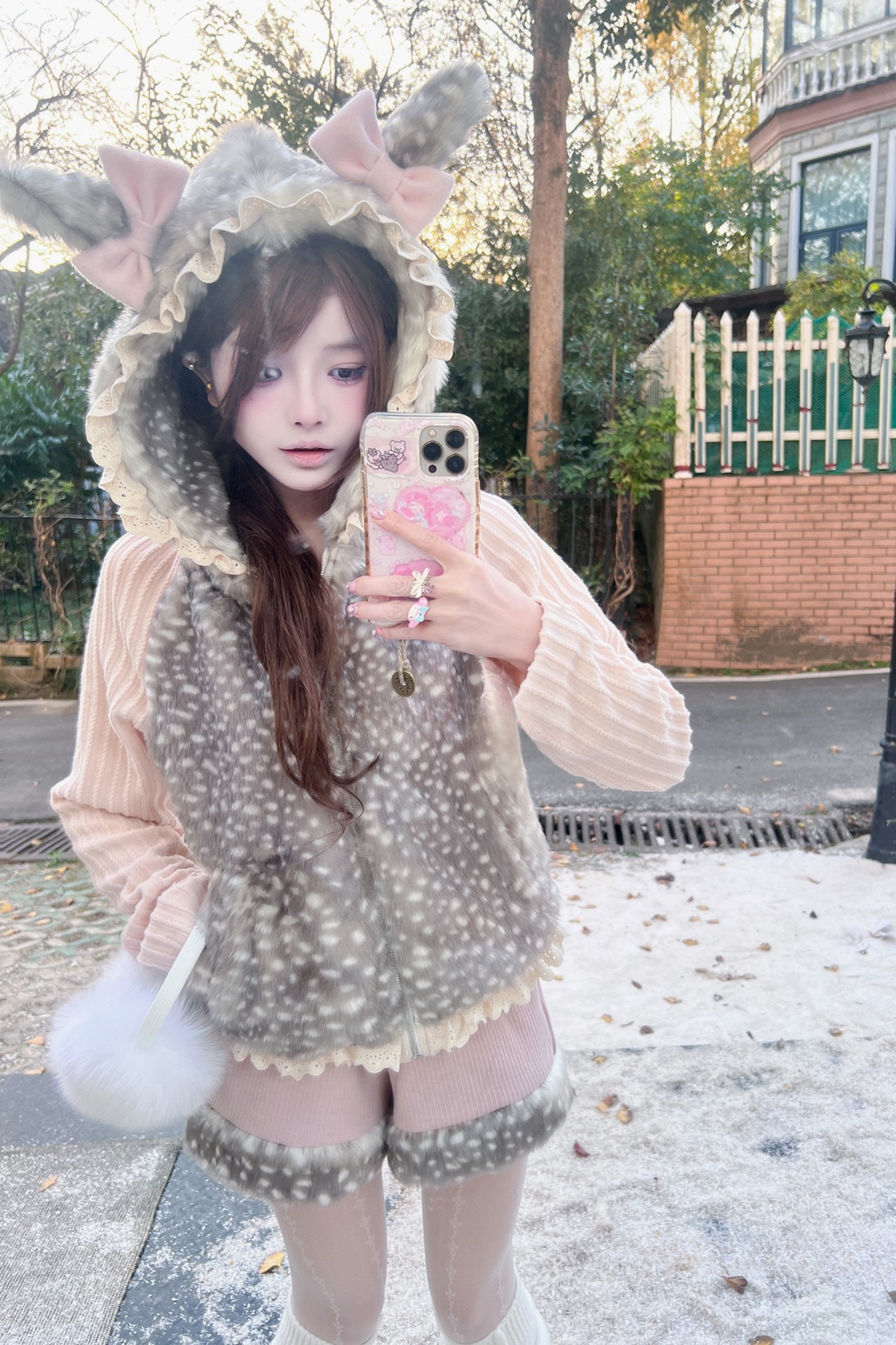 バンビフードジャケット+パンツ