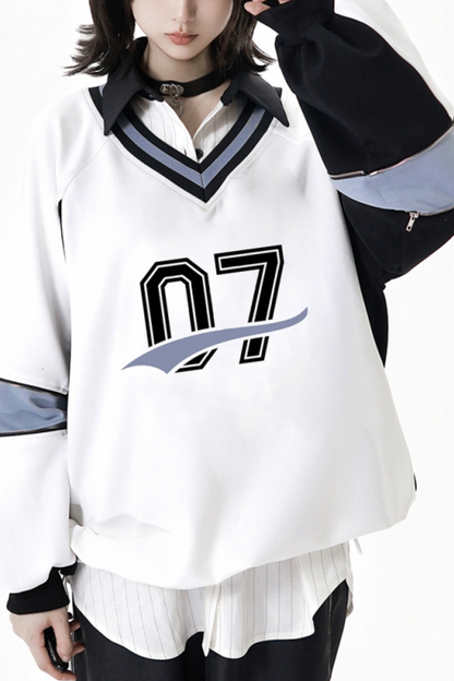 モードスタイルスウェット+ウエストスカート+パンツ+シャツ