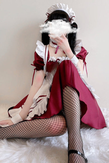 Large Size Loli Maid Cosplay Set