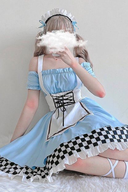 Ageless Check Lolita Dress