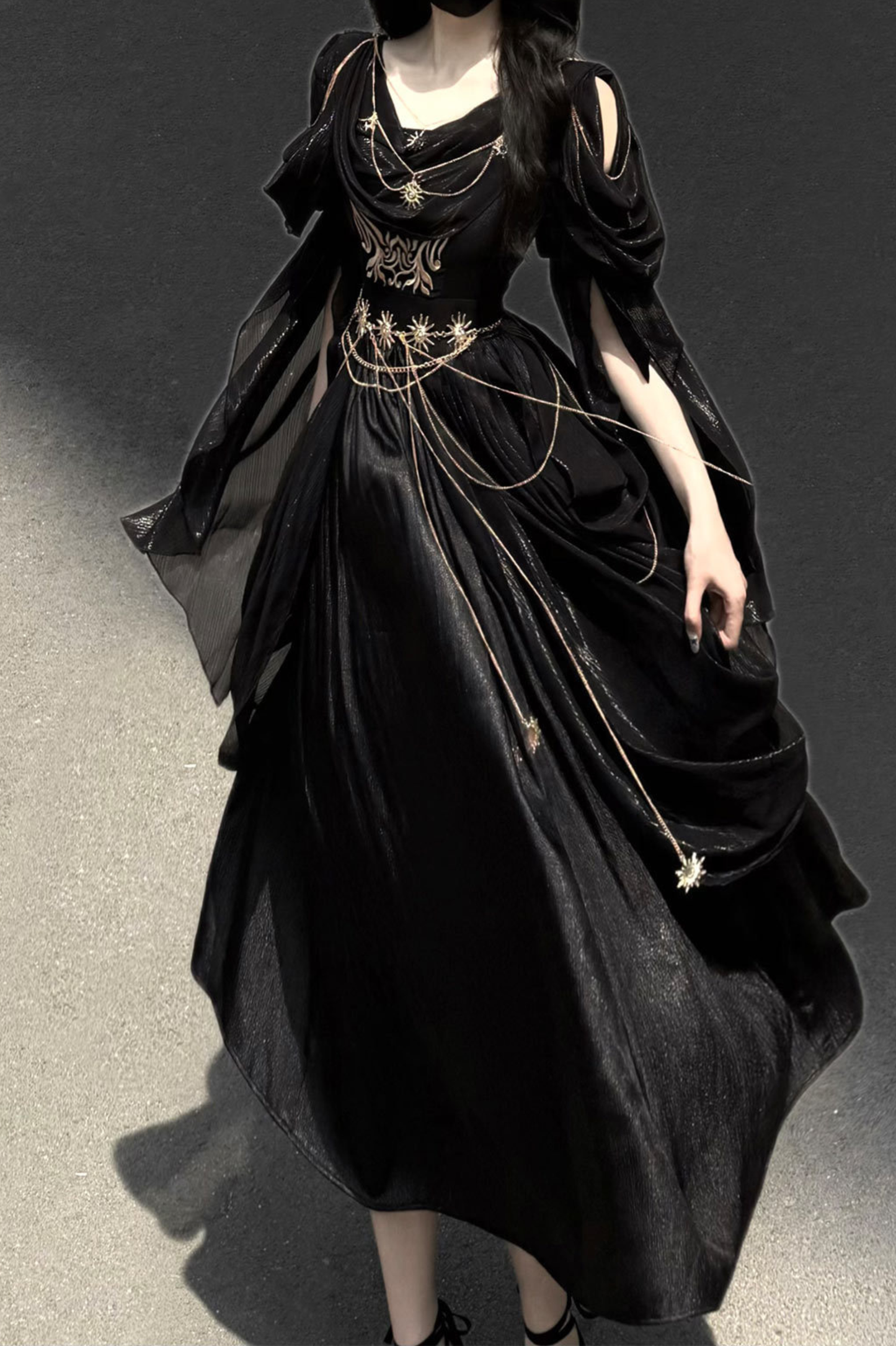 Greek night girl dress