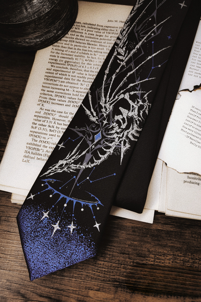 【12月26日予約締切】ギャラクシーボーンミストコアゴシックジャカードネクタイ