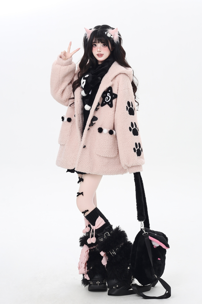 キャットラムウールコットンジャケット