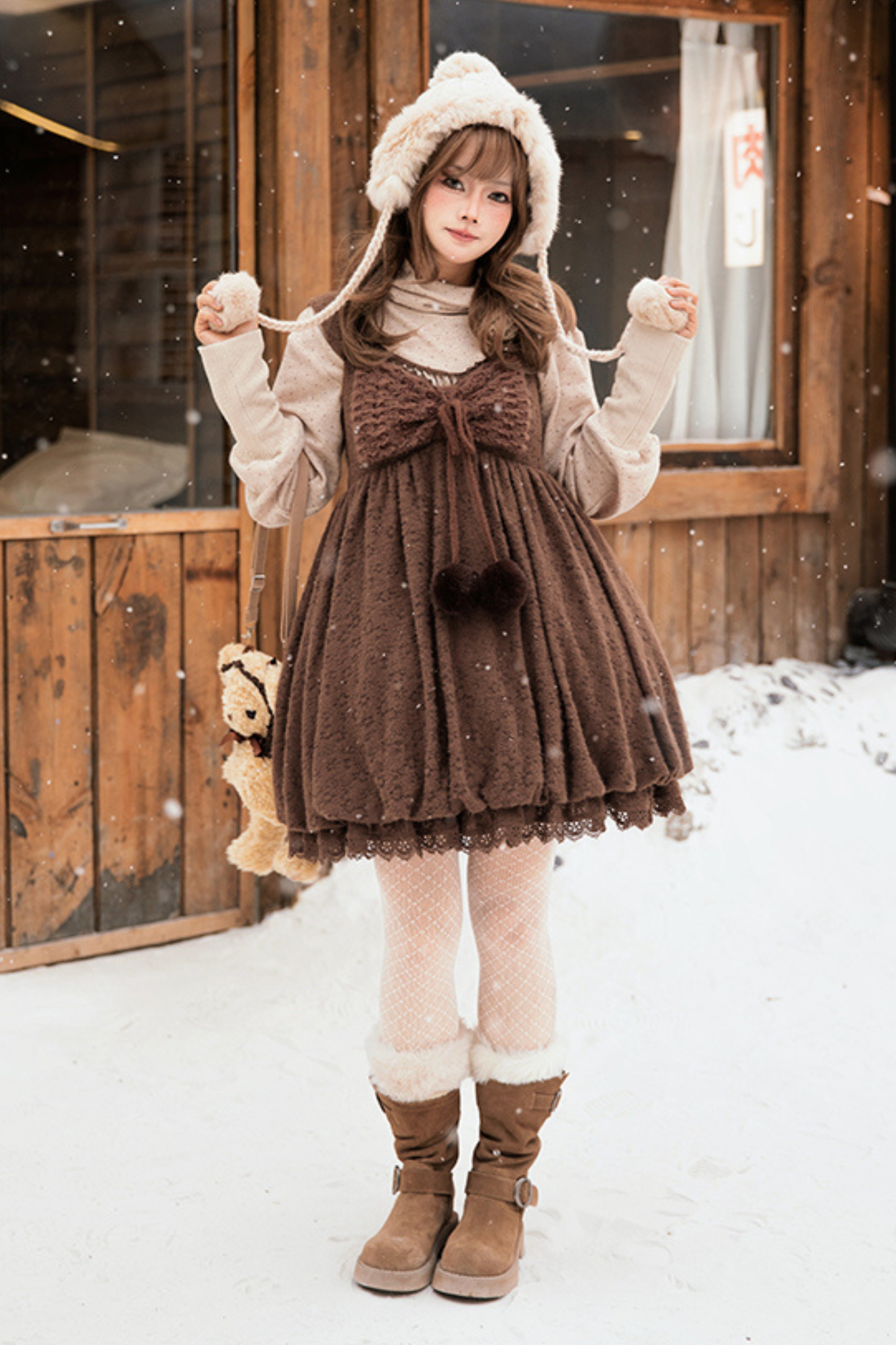 つぼみサスペンダードレス+トップス