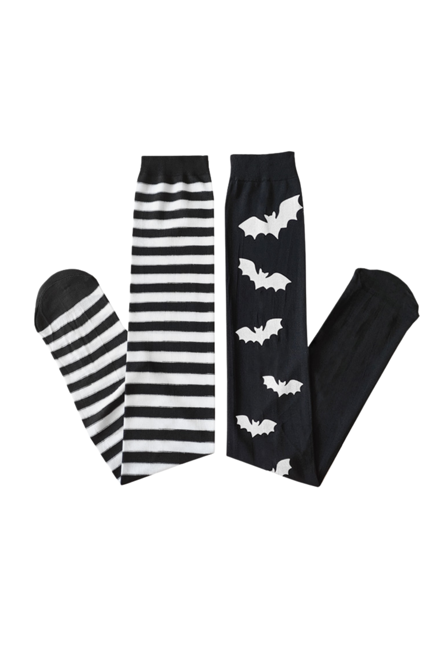 ゴシックロリータボーダーハイソックス