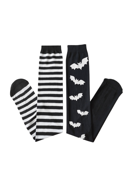 ゴシックロリータボーダーハイソックス