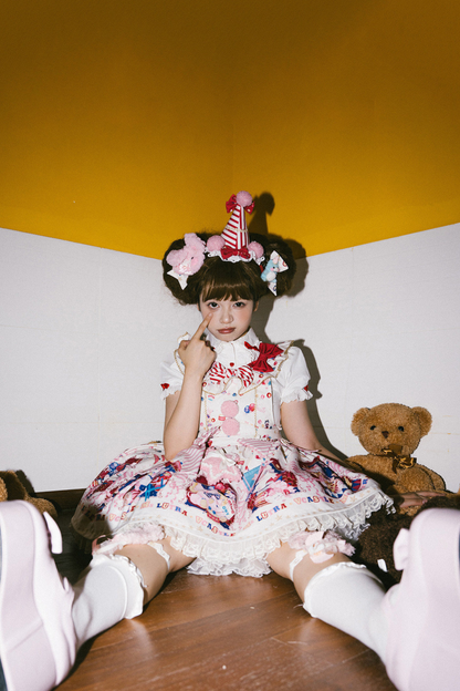 サーカスサスペンダーロリータドレス＋スカート