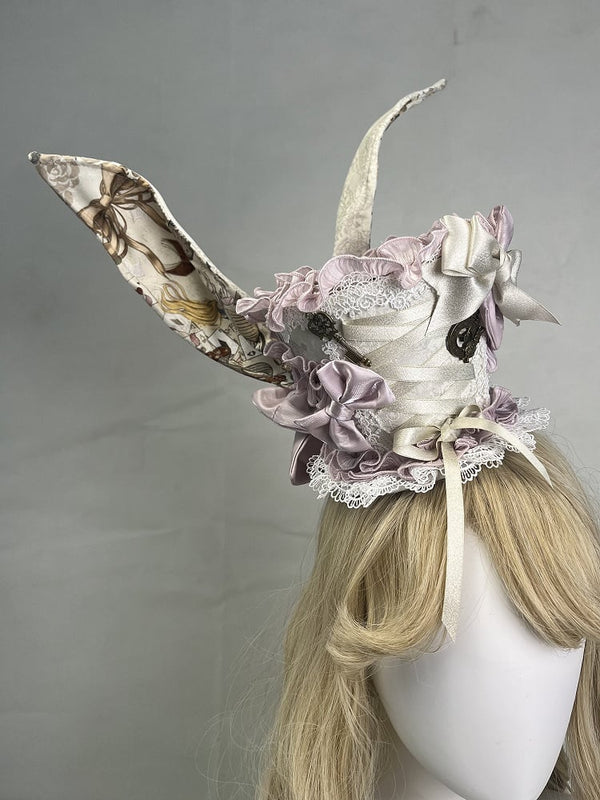 [Pre-order Deadline: September 28] Alice Classical Lolita Series Accessories (Bunny Ear Mini Hat/Ribbon Kc)