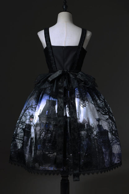 [Deadline for reservations: February 23] Horror House Spider Web Dark Gothic Suspended Dress