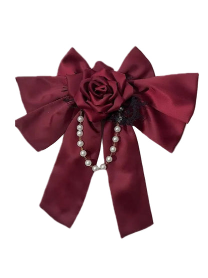 [Précommande jusqu'au 28 avril] Chapeau + accessoires de la série Princesse Rose Gothique Élégante