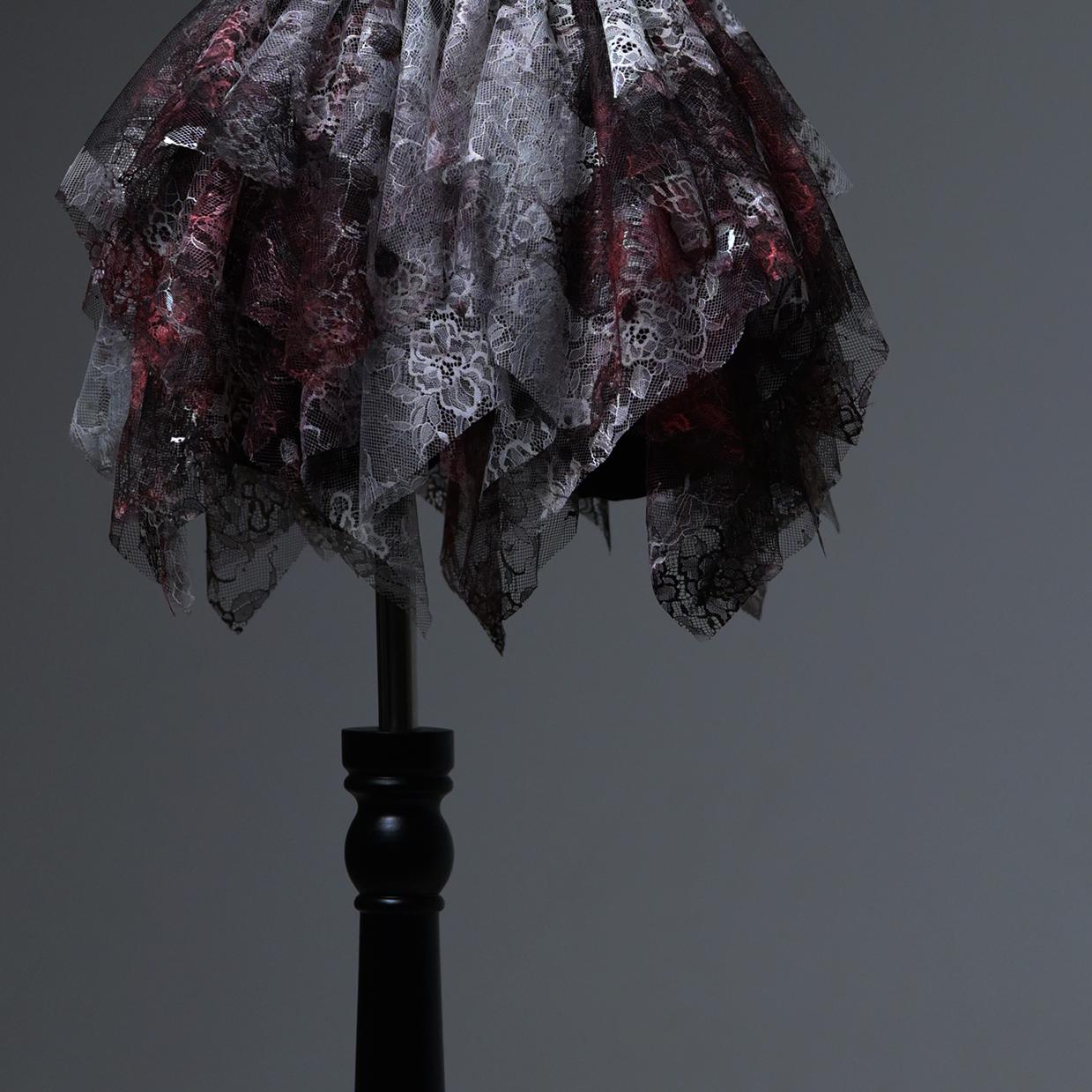 [Deadline for reservations: December 10] Bloodstained Asymmetrical Tulle Skirt Pants + Leg Rings