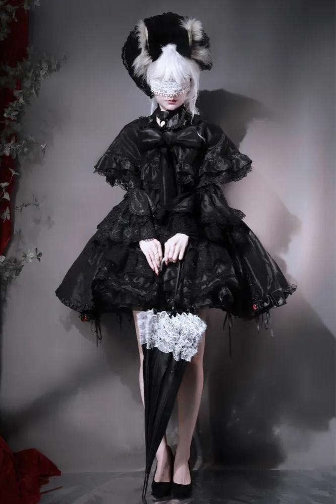 [Reservation deadline: September 18th] Witch Night in Weird Paradise Gothic Cloak + Mini Dress