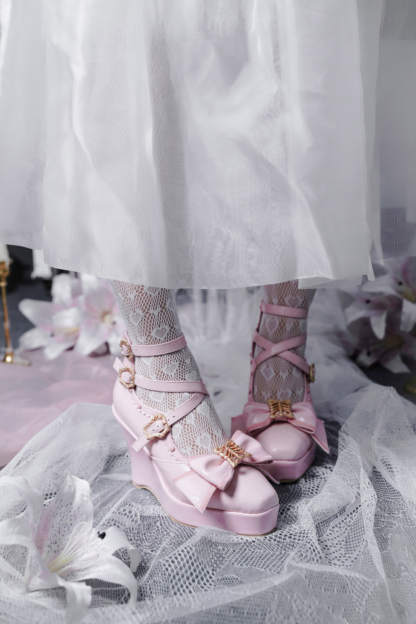 【3月30日予約締切】ダークラブリーボックスリボンシューズ