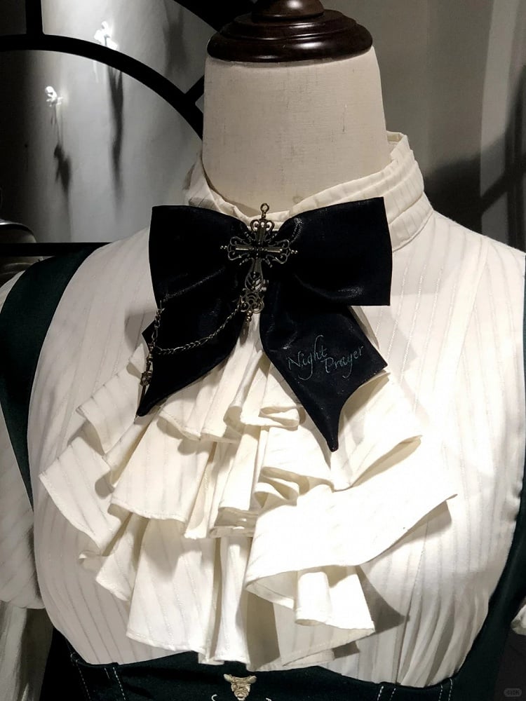 【12月3日予約締切】inverted spell contract ダークゴシックウィッチドレスフルセット＋シャツ＋ベスト＋スカート