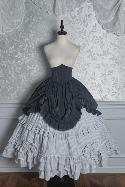 [Deadline for reservations: November 23] Victoria Duke Elegant Classic Pull-Up Skirt + Tiered Ribbon Skirt